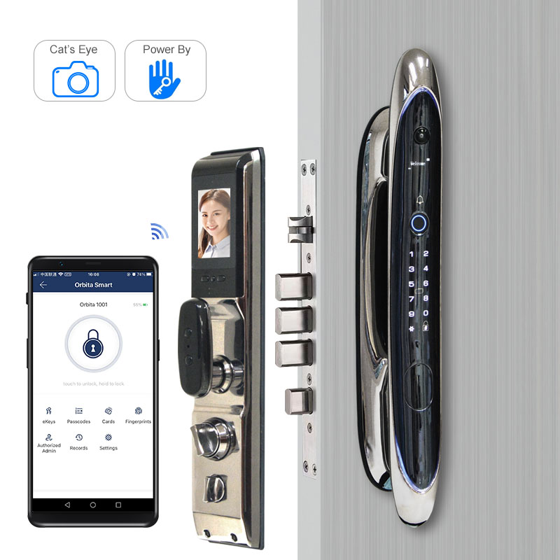 Smart Door Lock Wifi - Orbita Stainless Steel External Intelligent Wifi