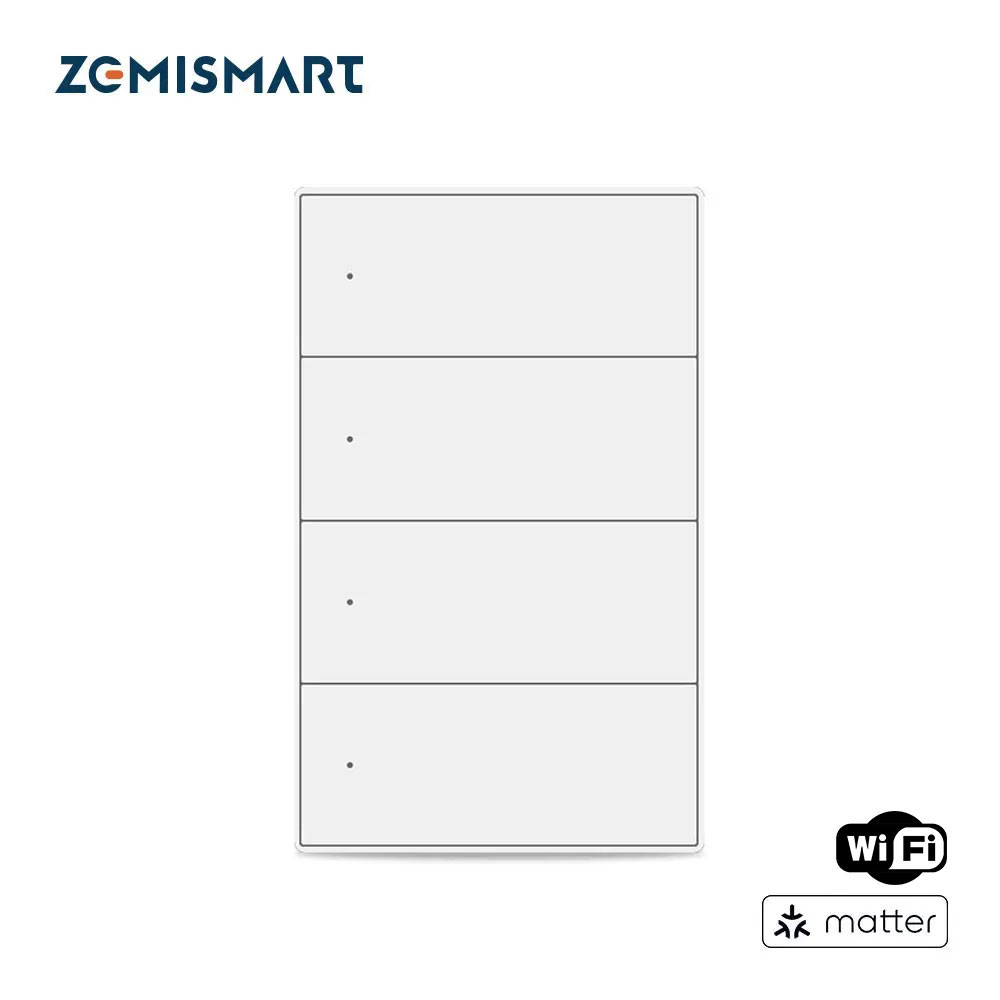Smart Light Switch Wifi - Zemismart Matter WiFi US AU Smart