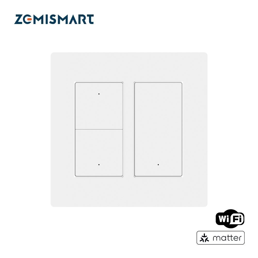 Smart Light Switch Wifi - Zemismart Matter over WiFi 3-Way Smart