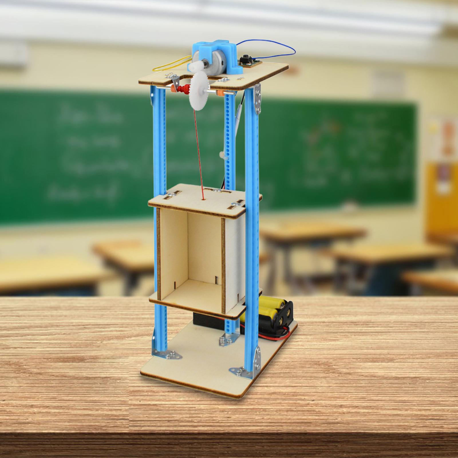 DIY Wooden Elevator Toy Model  - огляд і ціна Stem Robotics Kit