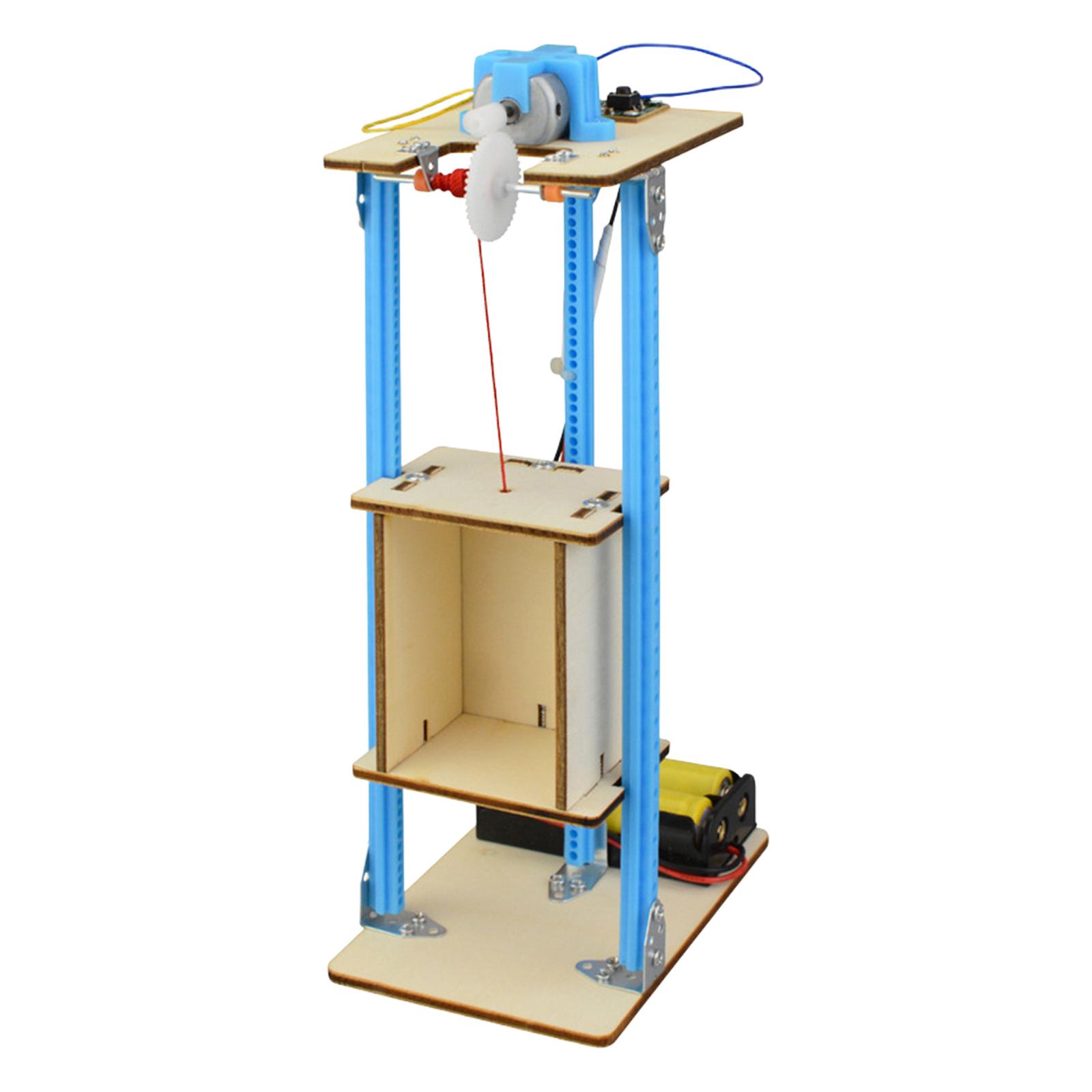 DIY Wooden Elevator Toy Model  - огляд і ціна Stem Robotics Kit