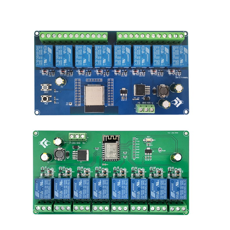 ESP8266 / ESP32 WIFI 8 Channel - огляд і ціна Esp8266 Relay Module