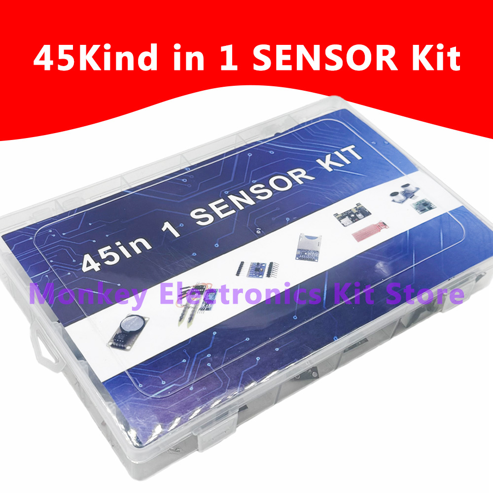 45 Kinds in 1 Sensors Modules  - огляд і ціна Sensor Kit Arduino