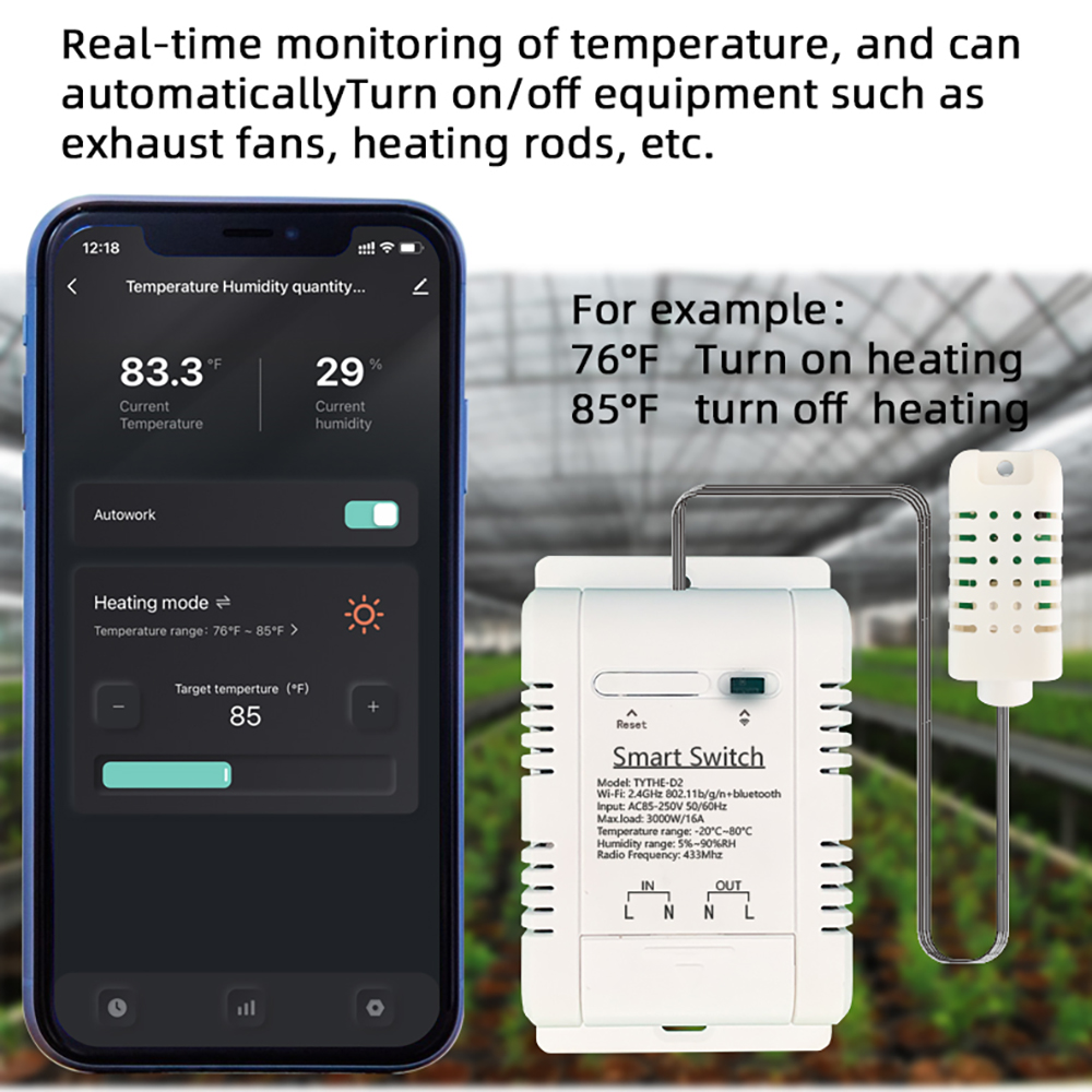 WiFi TH-16 Switch Tuya Wireles - огляд і ціна Wifi Thermostat