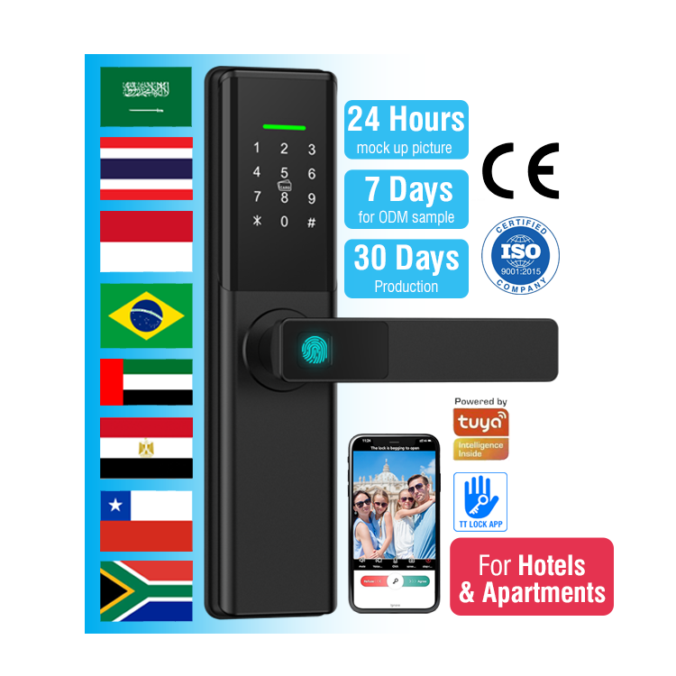 Te'an Smart Digital Door Lock  - огляд і ціна Smart Door Lock Wifi