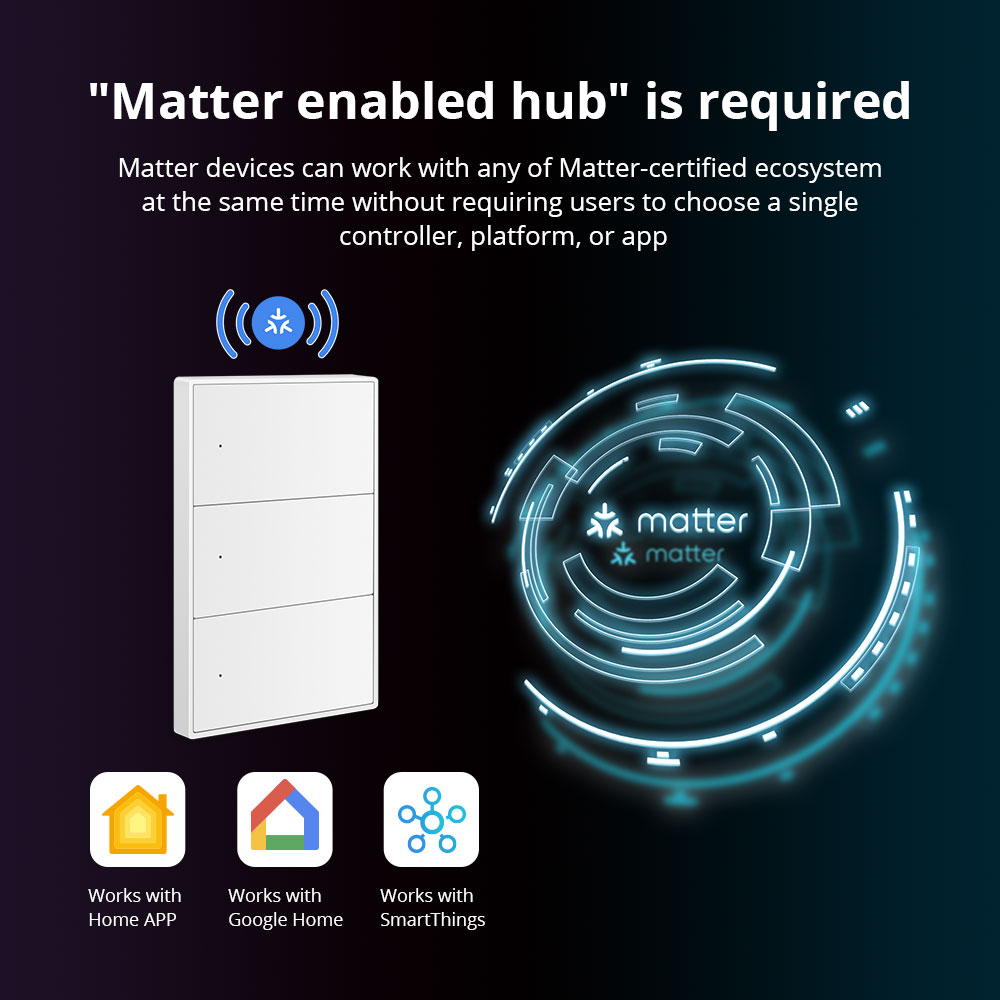 Zemismart Matter WiFi US AU Sm - огляд і ціна Smart Light Switch Wifi