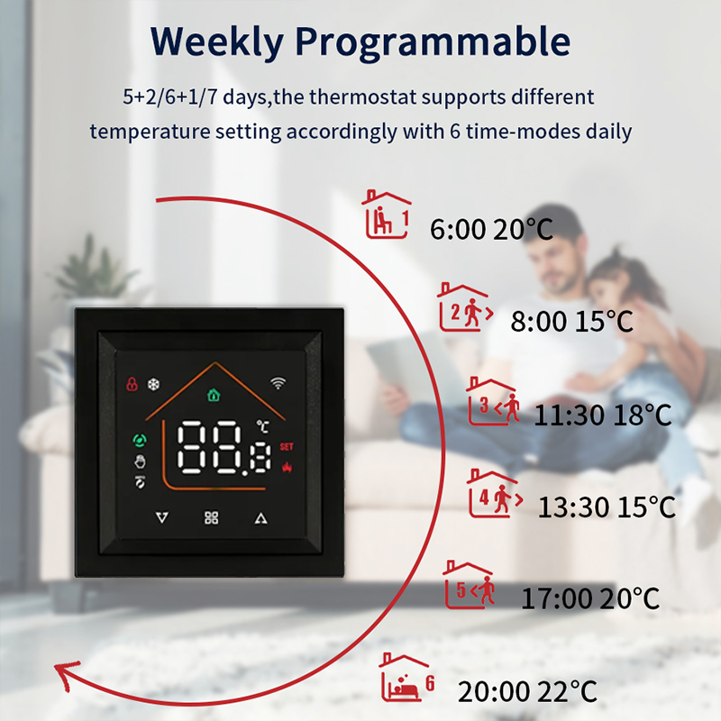 Smart WiFi Thermostat Works Tu - огляд і ціна Wifi Thermostat