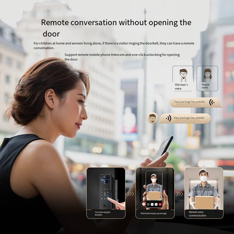 YN S11M Smart Home Digital Ele - огляд і ціна Smart Door Lock Wifi