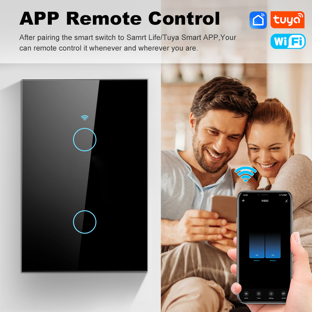 Smart Life Wifi+Bluetooth Touc - огляд і ціна Smart Light Switch Wifi