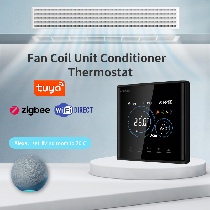 Smart Fan Coil Thermostat HVAC - огляд і ціна Wifi Thermostat