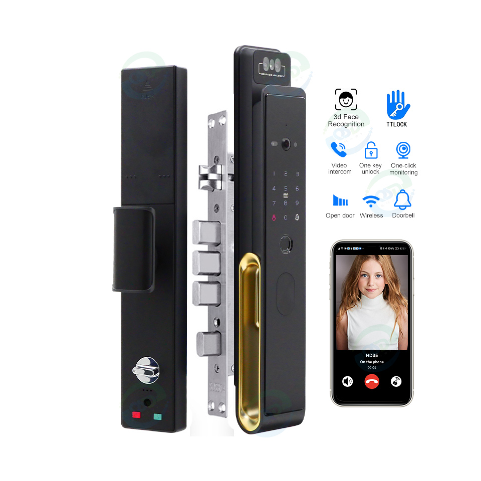 WiFi Video Intercom Face Door  - огляд і ціна Smart Door Lock Wifi