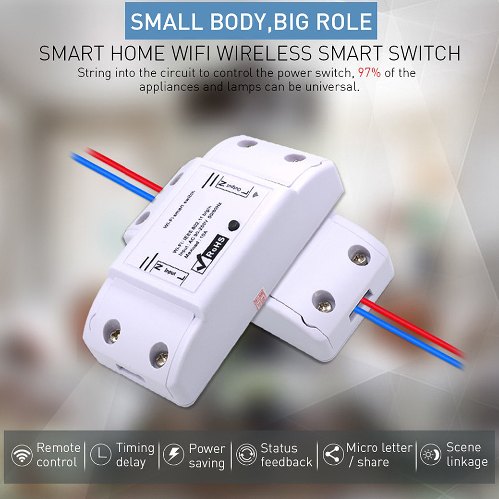 1Pcs WiFi Smart Switch Connect - огляд і ціна Smart Light Switch Wifi