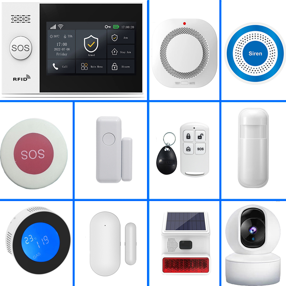 PGST 4G Tuya Smart Home Alarm  - огляд і ціна Smart Home Automation Kit