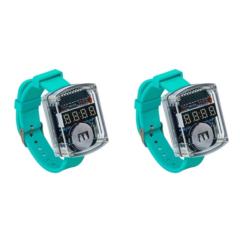 2X DIY Watch LED Watch Electro - огляд і ціна Electronics Project Kit
